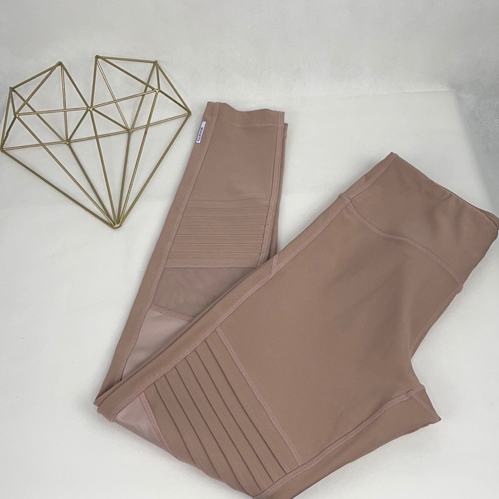Mondetta Blush Mesh & Pleated Legging